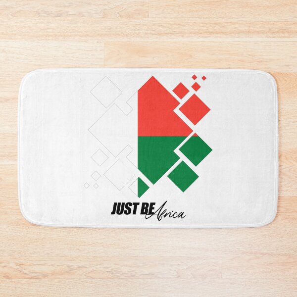 Item preview, Madagascar Cubed Flat - w/ text designed and sold by JustBeAfrica.