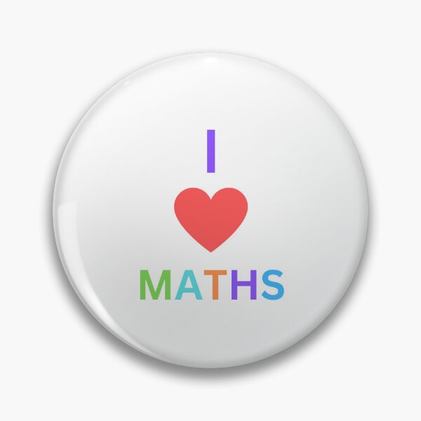 Item preview, I love maths educational designed and sold by Designs By Haris.