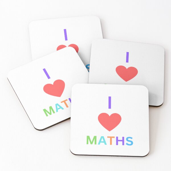 Item preview, I love maths educational designed and sold by Designs By Haris.