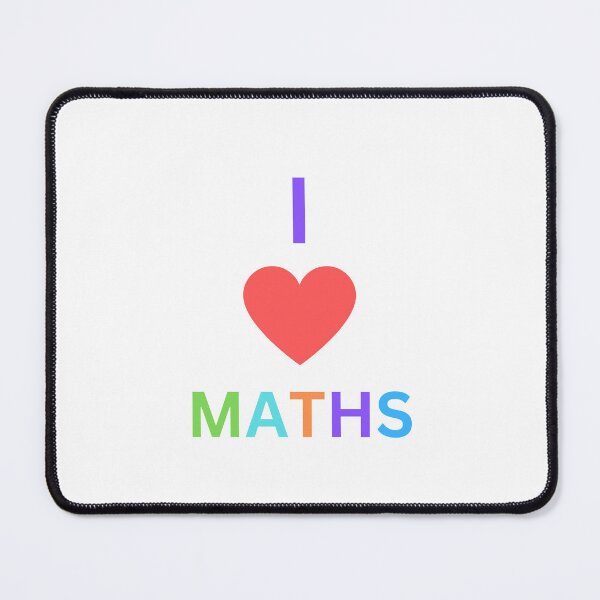 Item preview, I love maths educational designed and sold by Designs By Haris.
