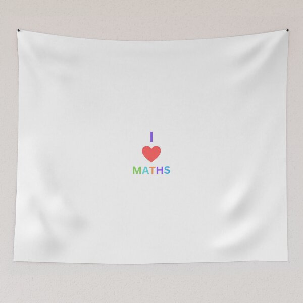Item preview, I love maths educational designed and sold by Designs By Haris.