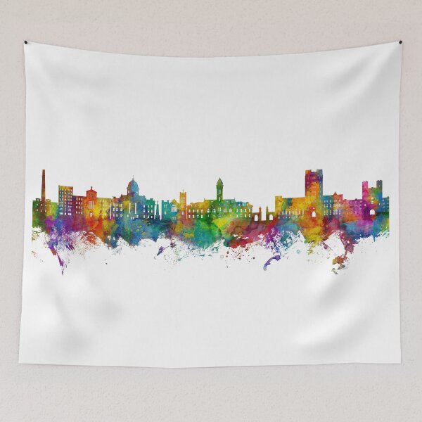 Item preview, Bloomington Indiana Skyline designed and sold by ArtPrints.