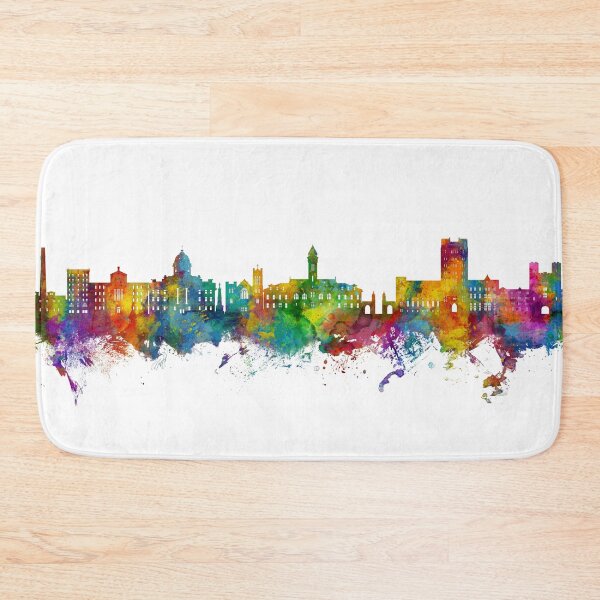 Item preview, Bloomington Indiana Skyline designed and sold by ArtPrints.