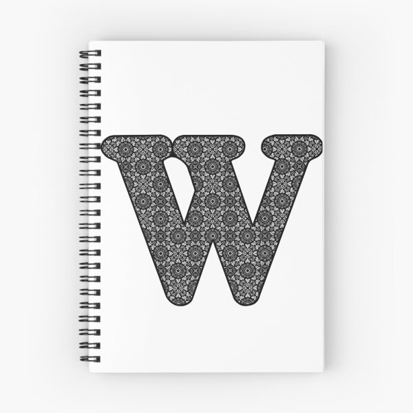 Item preview, W - Zentangle Alphabet  designed and sold by Carina Kay.