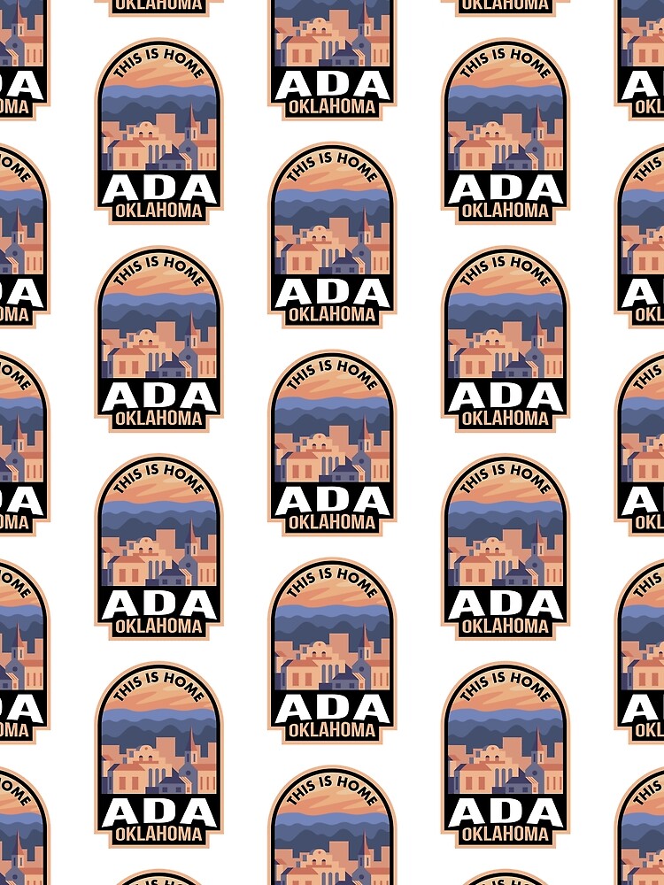 Thumbnail 3 von 3, Tuch, Downtown Ada Oklahoma This is Home designt und verkauft von HalpinDesign.