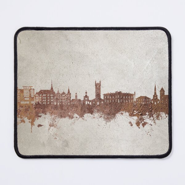 Item preview, Vevey Switzerland Skyline designed and sold by ArtPrints.