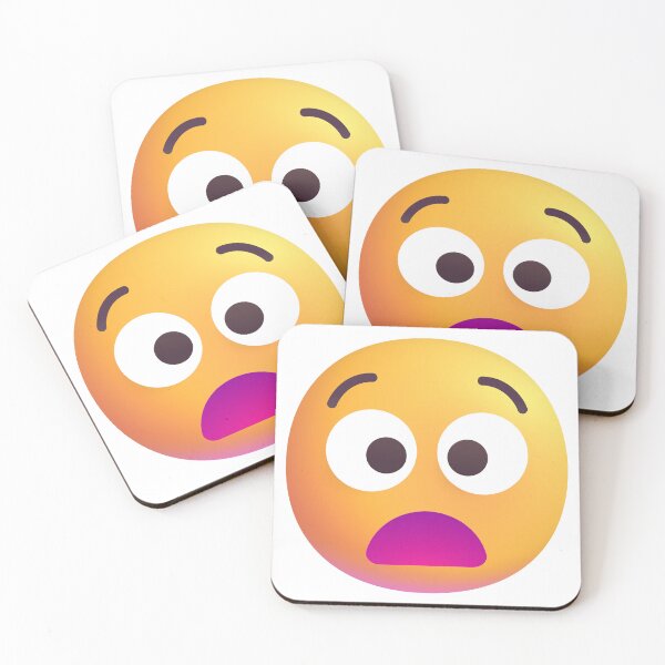 Item preview, Agony face emoji - large designed and sold by abroadDesigns.