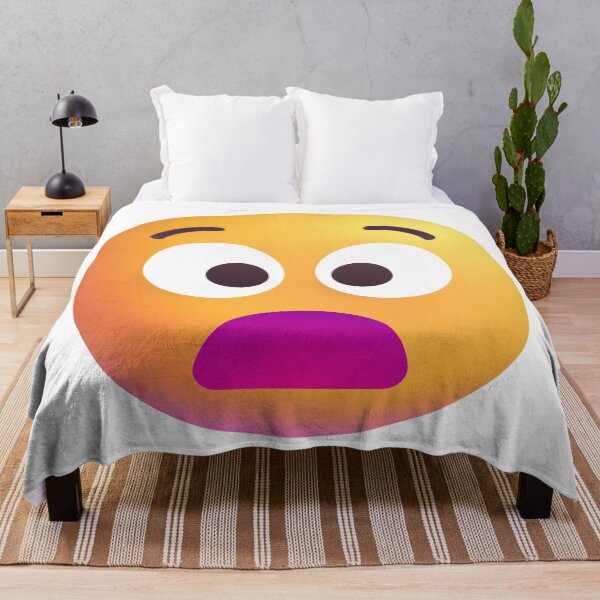 Item preview, Agony face emoji - large designed and sold by abroadDesigns.