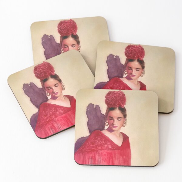 Item preview, Sevillana Dressed in Red designed and sold by Carlos Taylor.