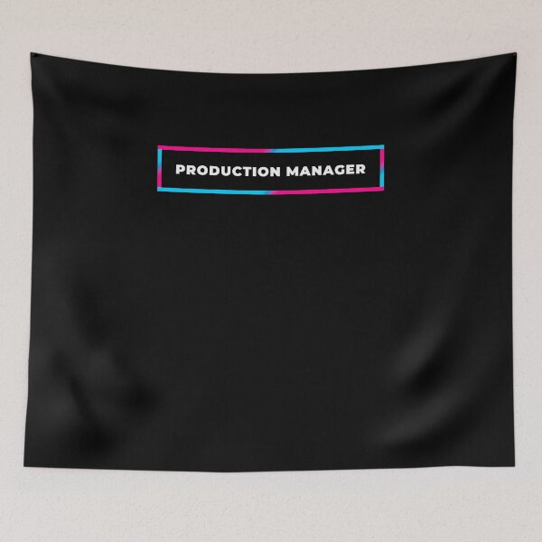 Item preview, Production Manager retro gradient frame designed and sold by SVPOD.