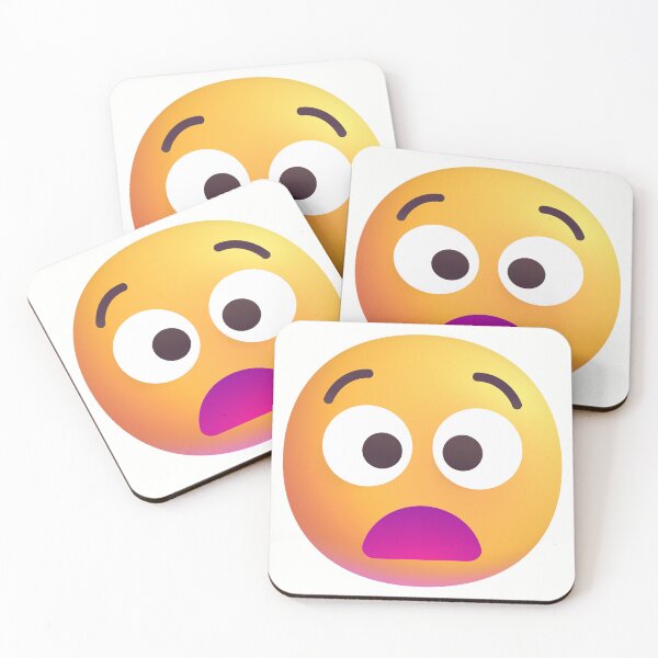 Item preview, Painful face emoji - optimized designed and sold by abroadDesigns.