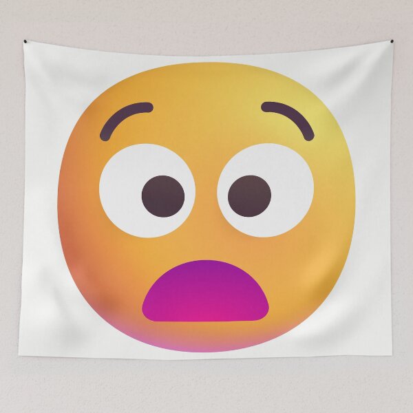 Item preview, Painful face emoji - optimized designed and sold by abroadDesigns.
