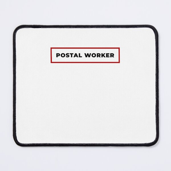Item preview, Postal Worker with red frame designed and sold by SVPOD.