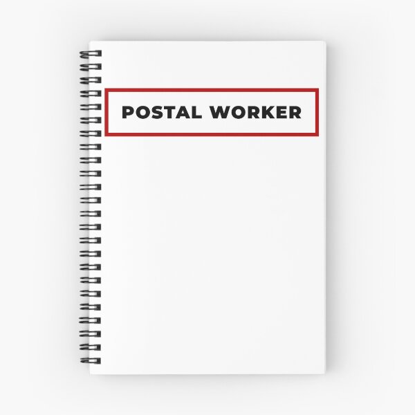 Item preview, Postal Worker with red frame designed and sold by SVPOD.