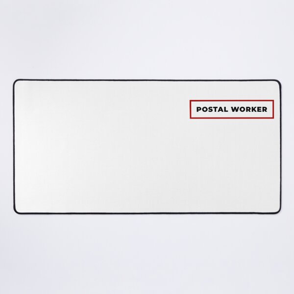 Item preview, Postal Worker with red frame designed and sold by SVPOD.