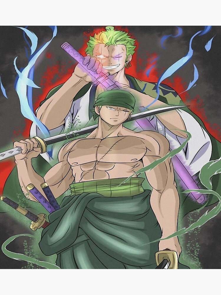 6pBNx2G5 one piece sanji germa 66 roronoa zoro wallpaper Poster