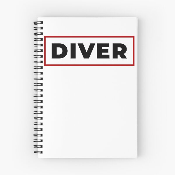 Item preview, Diver with red frame designed and sold by SVPOD.