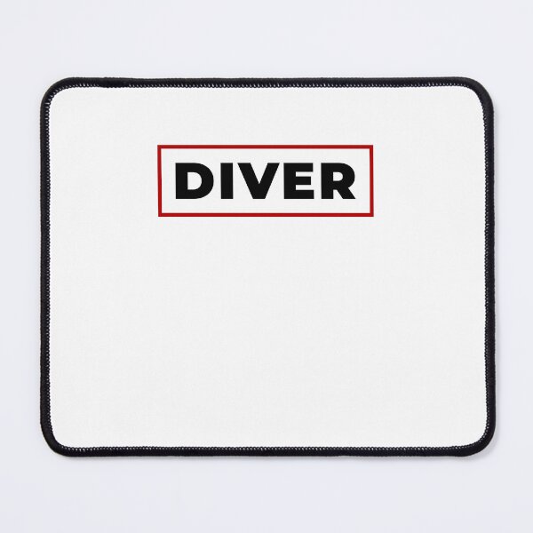 Item preview, Diver with red frame designed and sold by SVPOD.