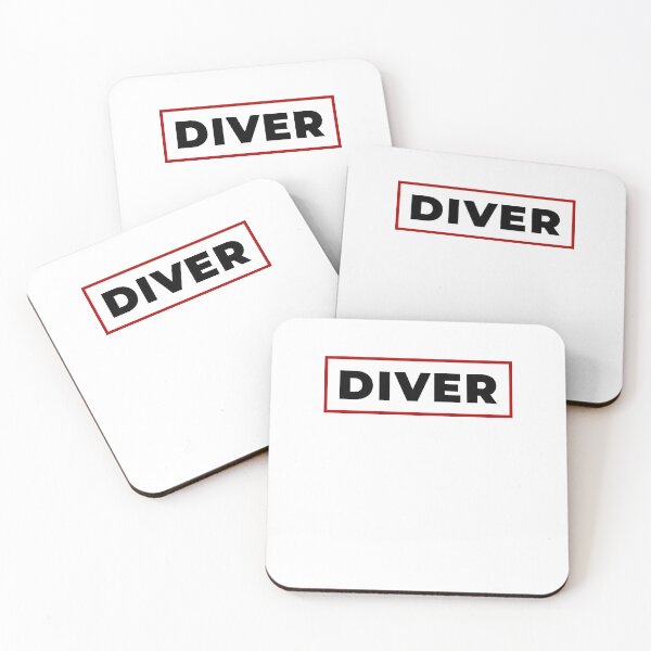 Item preview, Diver with red frame designed and sold by SVPOD.