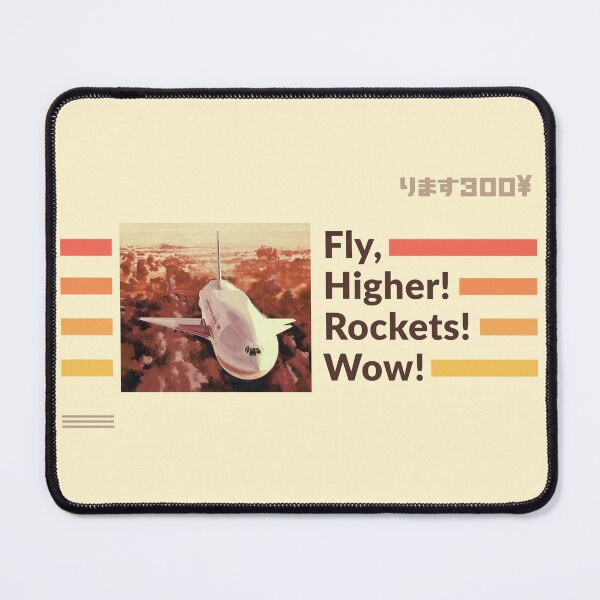 Item preview, Fly Higher, Rocket Time! designed and sold by Holden Meier.