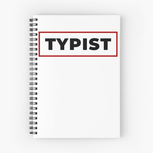 Item preview, Typist with red frame designed and sold by SVPOD.