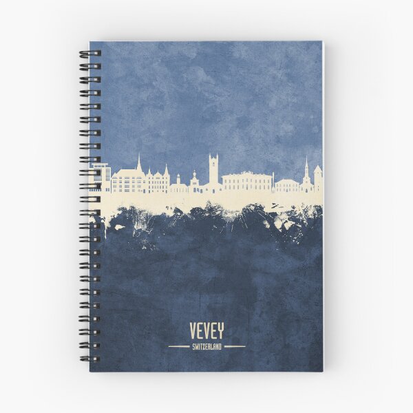 Item preview, Vevey Switzerland Skyline designed and sold by ArtPrints.