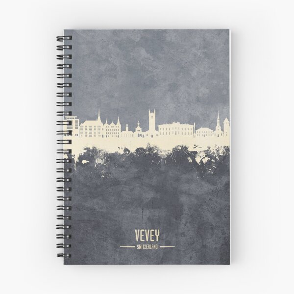 Item preview, Vevey Switzerland Skyline designed and sold by ArtPrints.