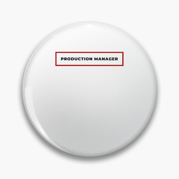 Item preview, Production Manager with red frame designed and sold by SVPOD.