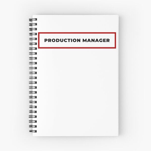 Item preview, Production Manager with red frame designed and sold by SVPOD.