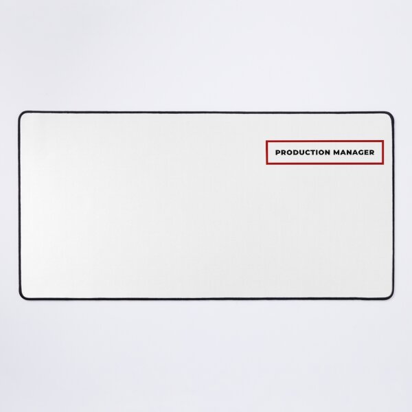 Item preview, Production Manager with red frame designed and sold by SVPOD.