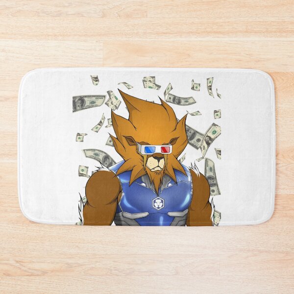 Item preview, NFT Loaded Lions raining money designed and sold by GeekGasmMerch.
