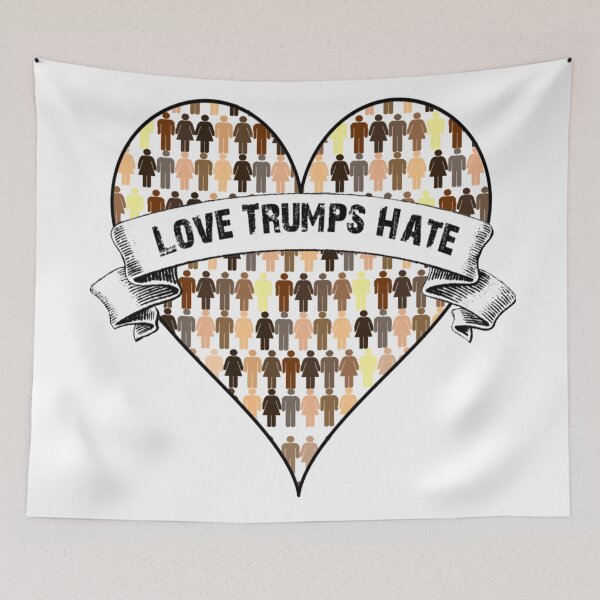 Item preview, Love Trumps Hate! designed and sold by Smoke and Mirage.