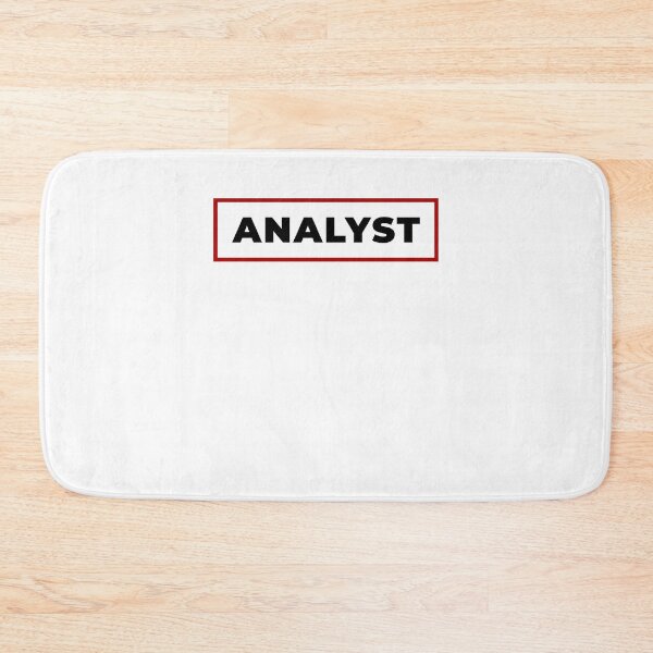 Item preview, Analyst with red frame designed and sold by SVPOD.