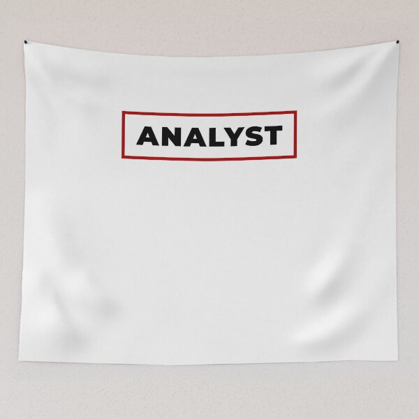Item preview, Analyst with red frame designed and sold by SVPOD.