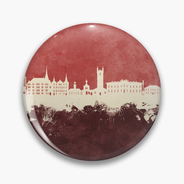 Item preview, Vevey Switzerland Skyline designed and sold by ArtPrints.