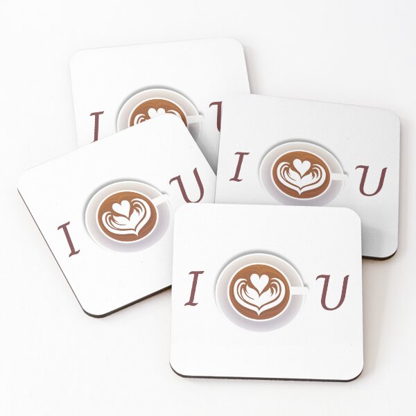 Artikelvorschau, Latte Art I Love You - Getränkekollektion entworfen und verkauft von CreativNode.