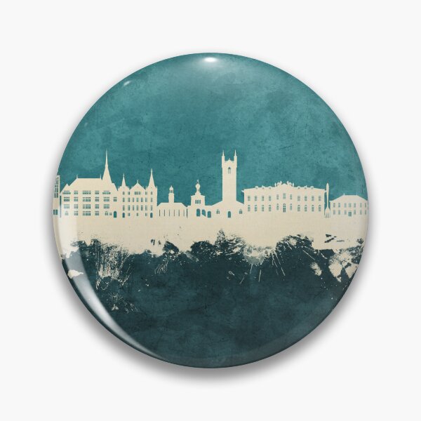 Item preview, Vevey Switzerland Skyline designed and sold by ArtPrints.