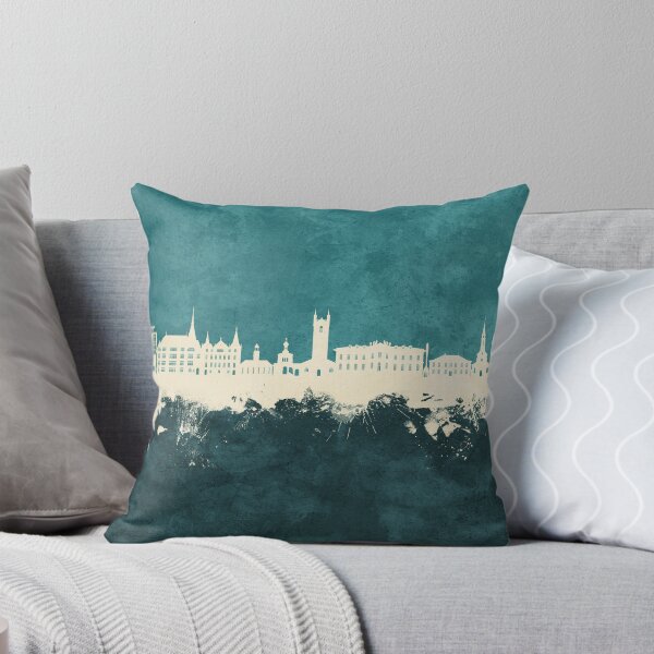 Item preview, Vevey Switzerland Skyline designed and sold by ArtPrints.