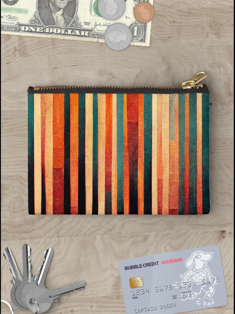 Thumbnail 3 of 4, Zipper Pouch, Dashes designed and sold by Scionic.