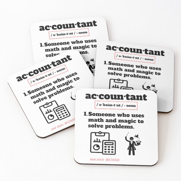 Item preview, Accountant Definition designed and sold by Marvett-World.