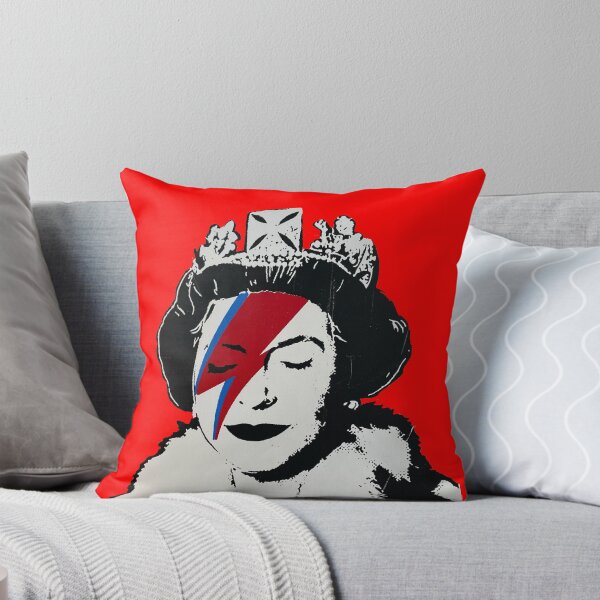 Item preview, Queen Elizabeth Bowie pop art  designed and sold by maiawright-art.