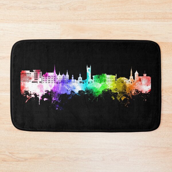 Item preview, Vevey Switzerland Skyline designed and sold by ArtPrints.