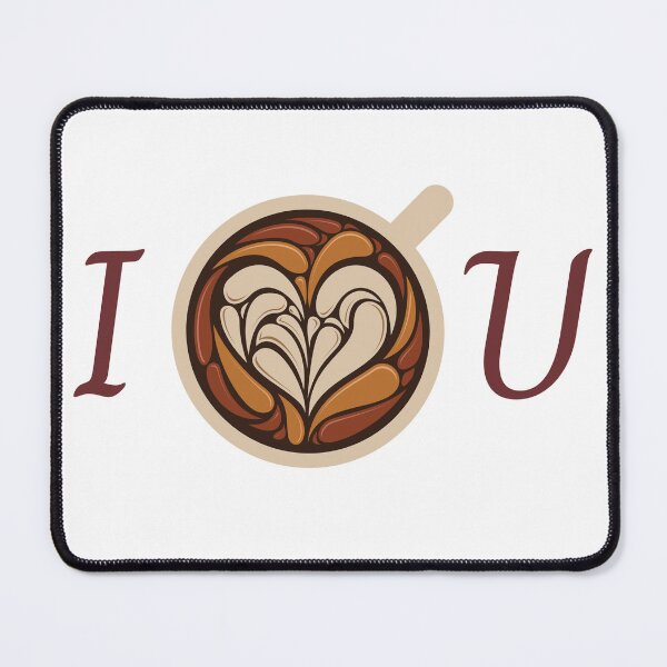 Item preview, Latte Art I Love You - Drinks Collection designed and sold by CreativNode.