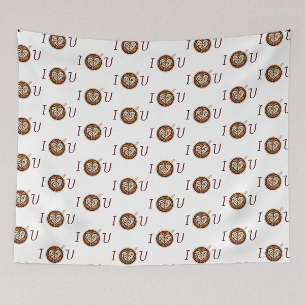 Item preview, Latte Art I Love You - Drinks Collection designed and sold by CreativNode.