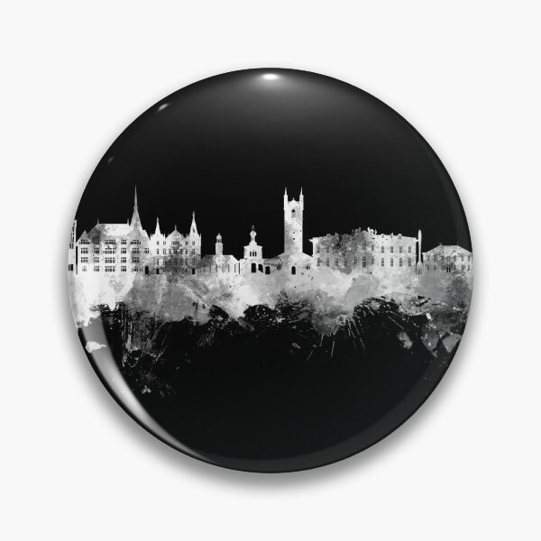 Item preview, Vevey Switzerland Skyline designed and sold by ArtPrints.