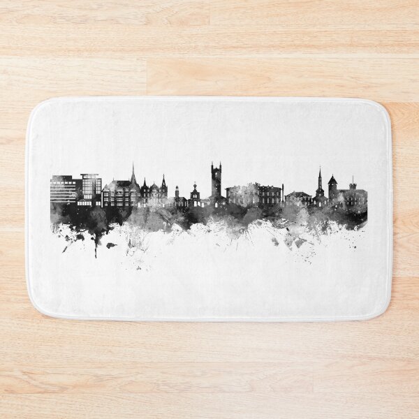 Item preview, Vevey Switzerland Skyline designed and sold by ArtPrints.