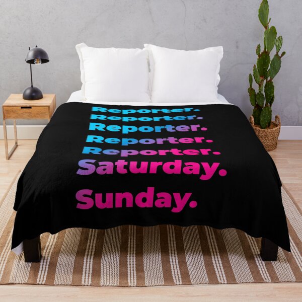 Item preview, Reporter. Saturday. Sunday. designed and sold by SVPOD.