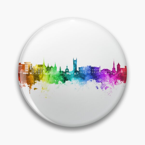 Item preview, Vevey Switzerland Skyline designed and sold by ArtPrints.