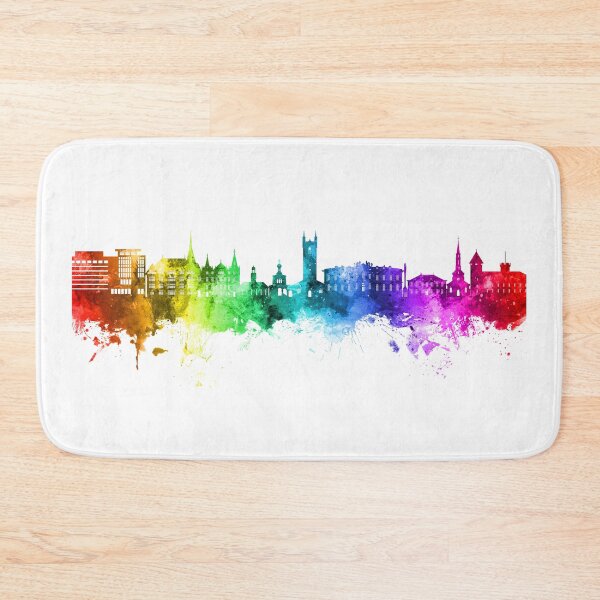 Item preview, Vevey Switzerland Skyline designed and sold by ArtPrints.