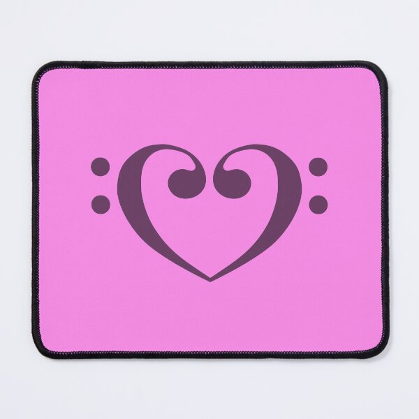 Item preview, Bass Clef Heart designed and sold by Dawn Anthes.